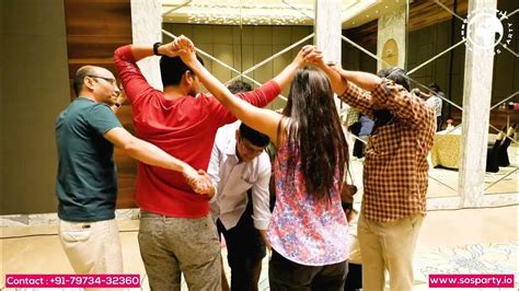 Human Knot Team Building Challenge | Indoor Team Building Activities for Corporate Offsite ...