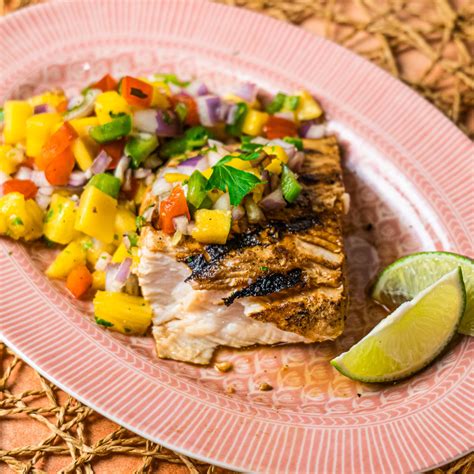 Hawaiian-Inspired Grilled Mahi Mahi