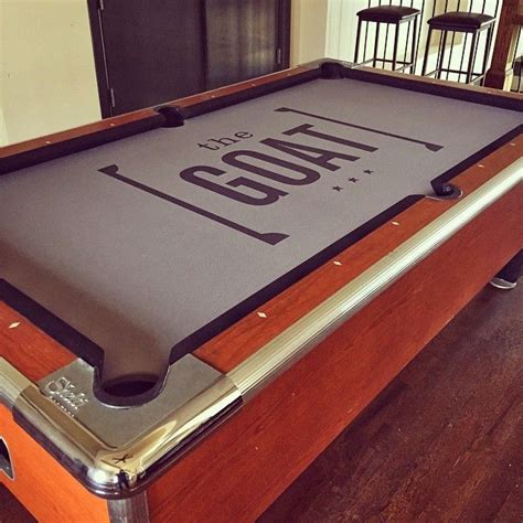 Custom Pool Table Felt With Matching Rails | Custom pool table felt, Custom pool tables, Pool ...