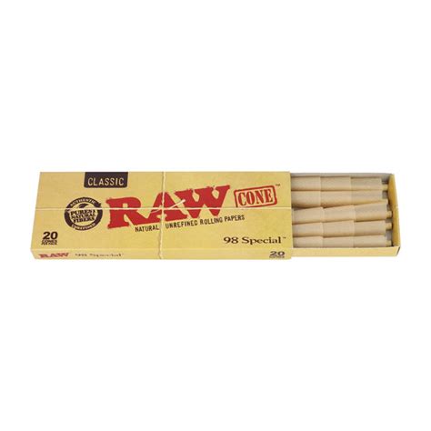 RAW Classic 98 Special Cones - 20 Pack - ESD Official