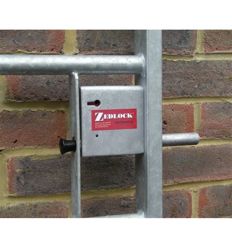 3-lever Secure Gate Lock|Steel 25 mm Gates |Zedlock A