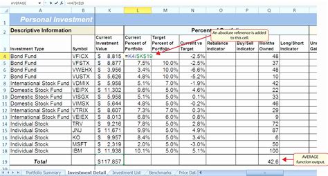 Stock Portfolio Spreadsheet Google Spreadshee stock portfolio excel spreadsheet free download ...