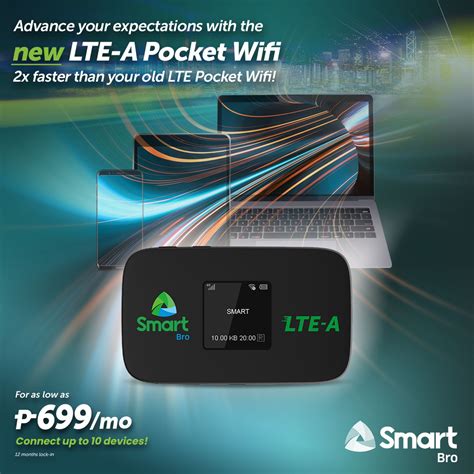 Smart launches new LTE-Advanced Pocket WiFi Plans starting at P699 per ...