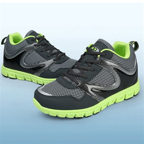 Breathable height increasing running shoes gain taller 7cm elevator sneakers - MEN_00350_01