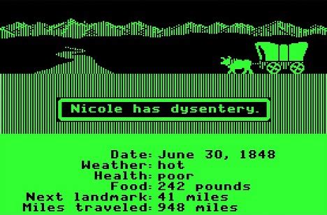 December 3, 1971: Oregon Trail Game Played for the First Time - Dave ...