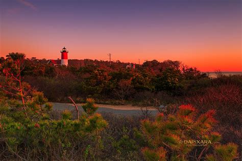 Unclouded Sunrise at Nauset Lighthouse - April 25 | Amazingly Beautiful ...