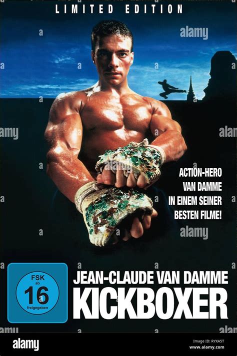 JEAN-CLAUDE VAN DAMME POSTER, KICKBOXER, 1989 Stock Photo - Alamy