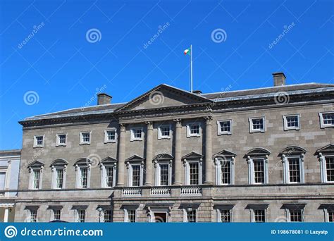 Leinster House stock image. Image of power, history - 198678081