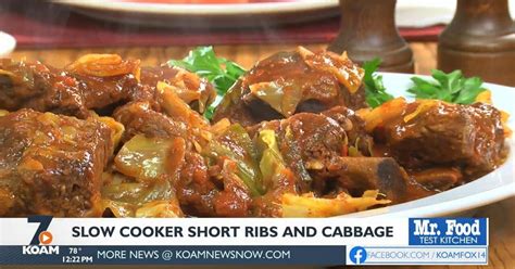 Mr. Food: Slow Cooker Short Ribs and Cabbage | Mr. Food | koamnewsnow.com