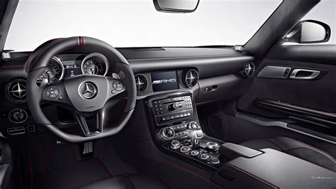Black Mercedes-Benz car interior HD wallpaper | Wallpaper Flare