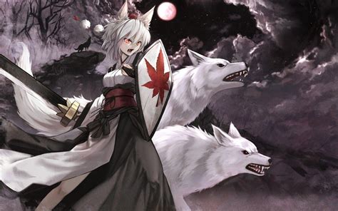 Anime Wolf Girl Wallpapers - Top Free Anime Wolf Girl Backgrounds - WallpaperAccess