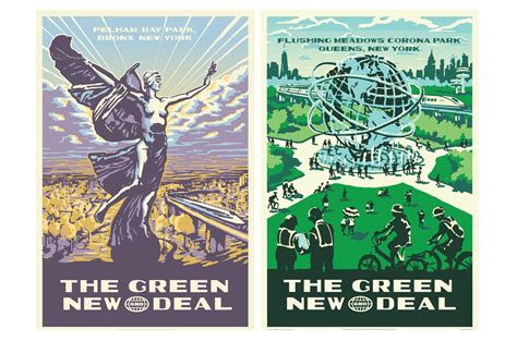 The Visual Politics of AOC’s Green New Deal Posters - Reading The Pictures