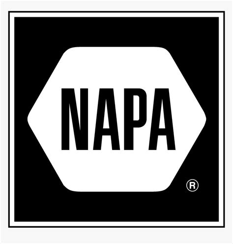 Napa Logo Black And White - Napa Logo Black White, HD Png Download ...