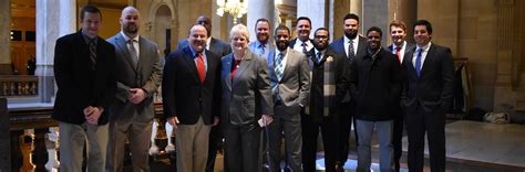 Indiana legislature honors undefeated Greyhounds Football team - UIndy 360