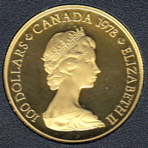 Canada - 100 Dollar 1978 "Canadian Unity" Elizabeth II gold - Catawiki