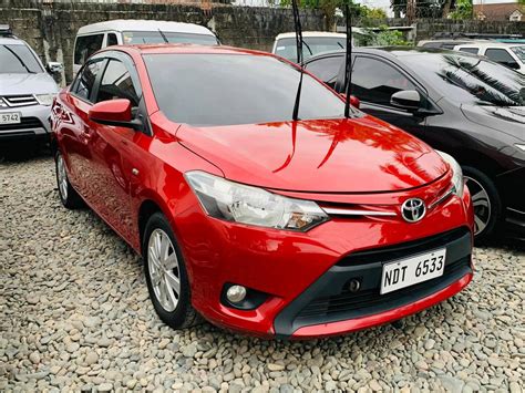 2016 Toyota Vios 1.3E Automatic Red mica metallic 782435