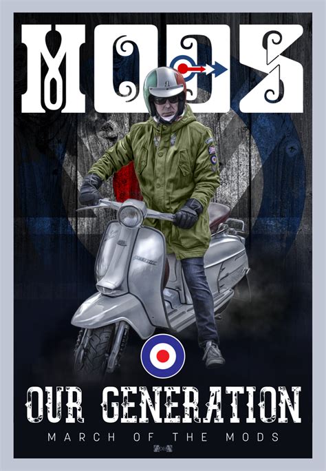 March Of The Mods by TheSaxonKing on DeviantArt | Mod, Retro scooter, Mod scooter