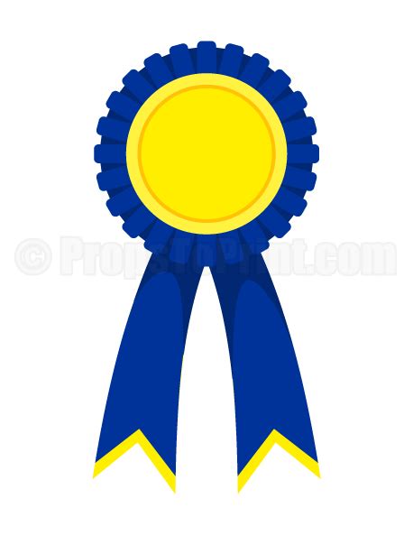 Award Ribbon Photo Booth Prop Template