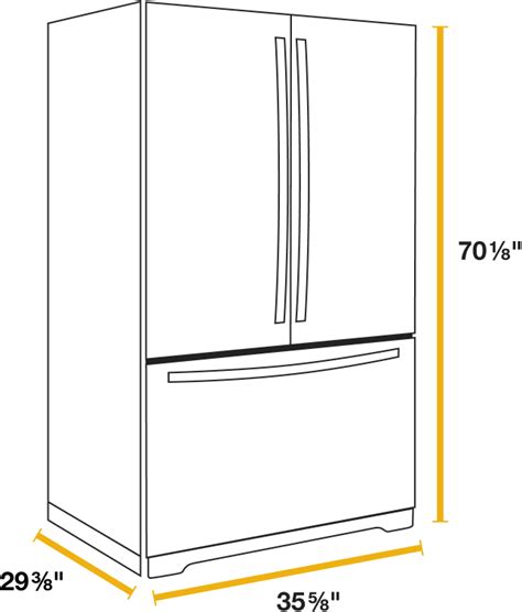 Counter-Depth Refrigerator Dimensions & Sizes | Whirlpool