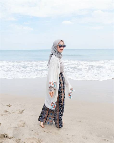 Outfit Hijab Pantai - Homecare24