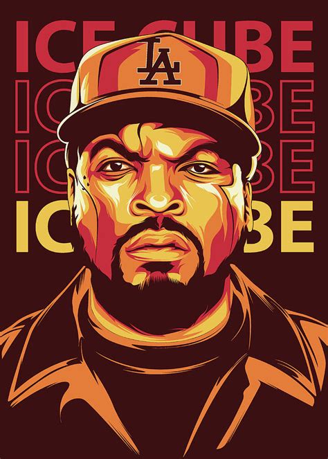 Ice Cube Vector Art Digital Art by Haris Miftahudin | Pixels