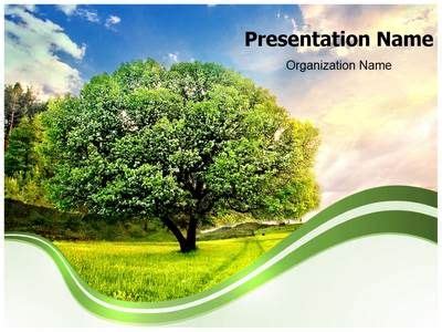 Nature PowerPoint Template | Desktop background nature, Nature desktop ...