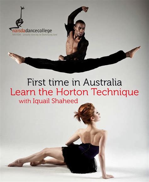 NAISDA Lester Horton Dance Master Classes - Dance Informa Australia