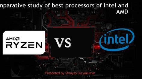 Intel Vs AMD!! Which is the best? | PPT