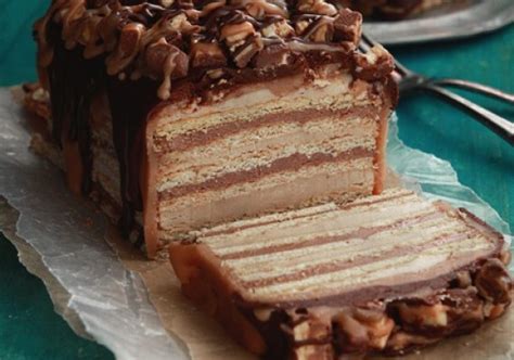 Snickers Cake - Recipe - The Answer is Cake