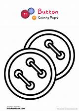 Button Coloring Pages For Kids Free Printable  Art & Craft sketch template