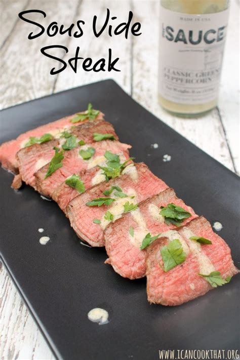 Medium Rare Sous Vide Steak Recipe | I Can Cook That