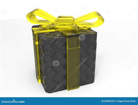 Ribbon Wrapped Gift Package Editorial Stock Image - Image of concept ...