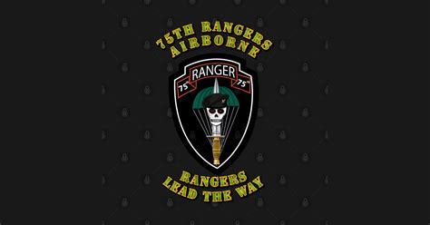 75th Rangers Pocket Patch - Green - T-Shirt | TeePublic