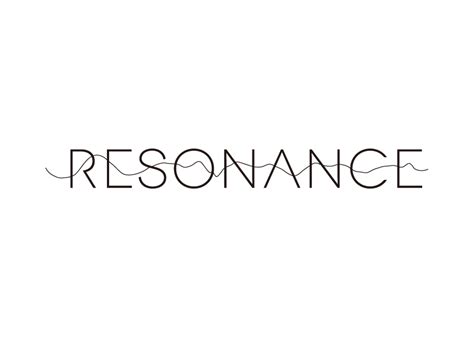 hata design Resonance Logo Art direction & design CL:Resonance