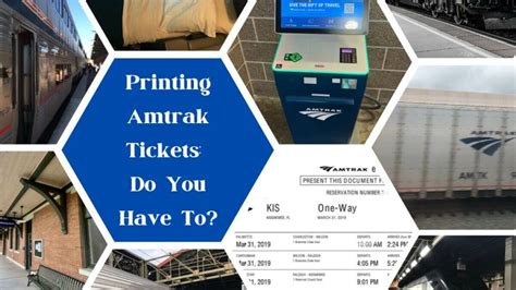 Printing Out Amtrak Tickets – when and how to do it. - TWK