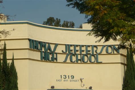 Thomas Jefferson High School - LA Conservancy