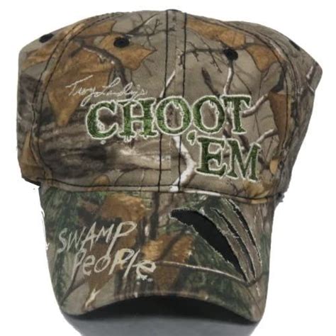 Swamp People Camo Ball Cap "Troy Landry Choot 'Em" Other Products Swamp ...