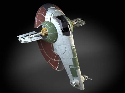 Star Wars Boba Fett Slave I 3D model | CGTrader