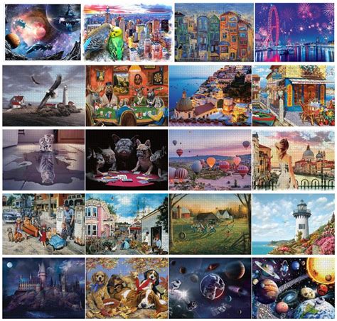 1000 Pieces Jigsaw Puzzles Collection – PuzzleSplash