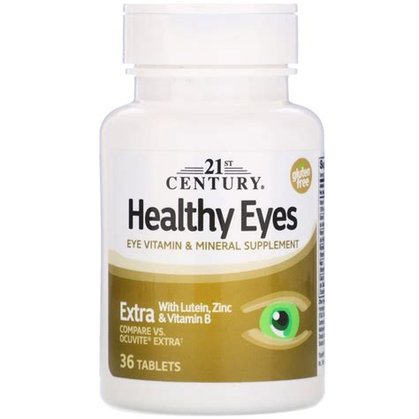 21st Century Healthy Eyes, Extra, 36 Tablets - Walmart.com