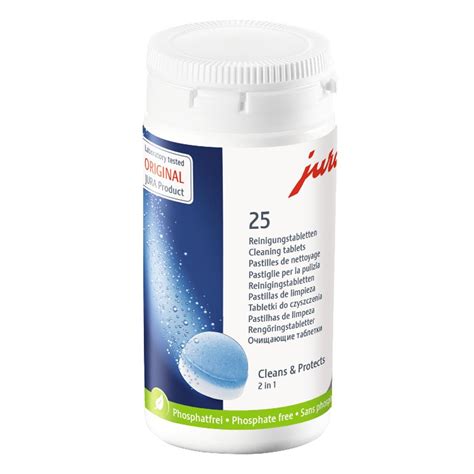 Jura 2in1 Cleaning Tablets - 25 Pack