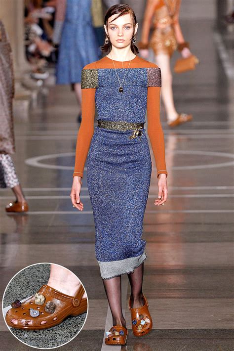 High-Fashion Crocs Make Their Debut at London Fashion Week | Us Weekly