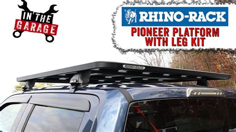 Rhino Rack Pioneer Platform with Leg Kit - Features and Benefits - YouTube