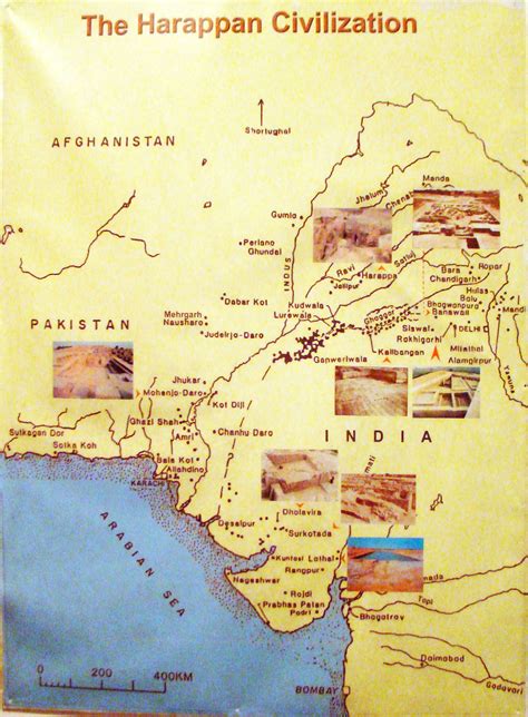 Harappan Civilisation map