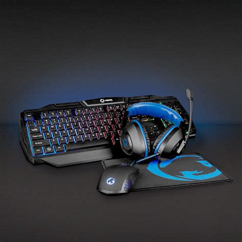 Vivitar Sonic 3 in 1 Gaming Keyboard, Headset, Mouse and Mouse Pad Kit - lagoagrio.gob.ec