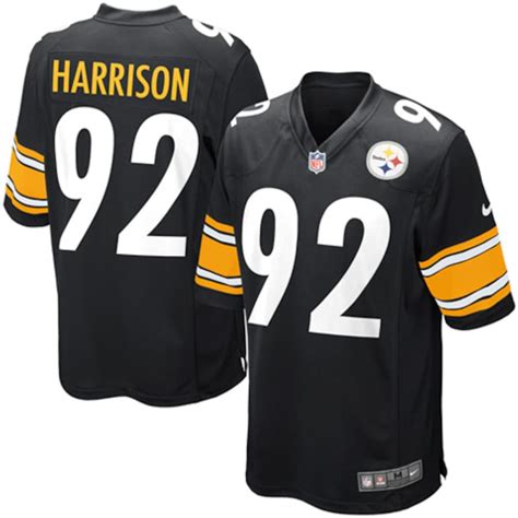 James Harrison Pittsburgh Steelers Nike Game Jersey - Black