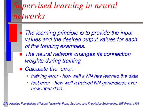 PPT - INFO331 Machine learning. Neural networks. Supervised learning in ...