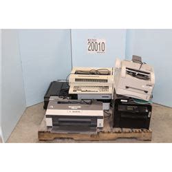 WIDE FORMAT PRINTER, FAX MACHINES, SCANNER, PRINTERS