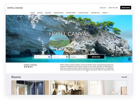 Hotel Website Templates | SiteMinder