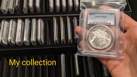 My collection of graded coins so far - YouTube